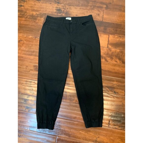 L'Agence Black Chino Tapered Leg Flight Pant NWT $265, Size 29 - Picture 7 of 10